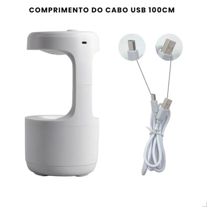 Umidificador e Difusor Gotas Anti Gravidade