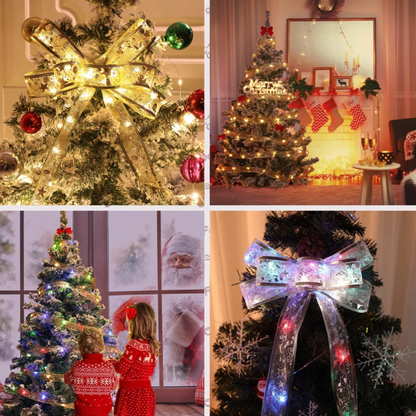 Luzes Decorativas de Fita Natalina