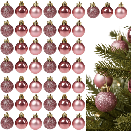 Kit 45 Bolas de Natal