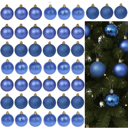 Kit 45 Bolas de Natal